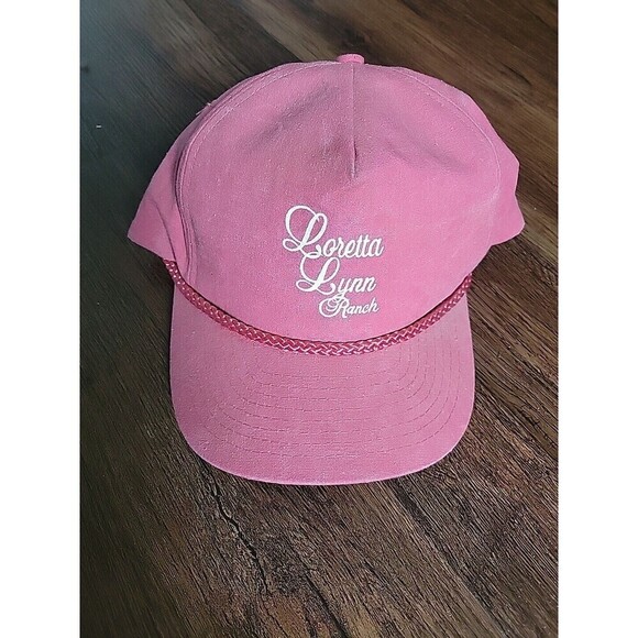 Other - Vintage Loretta Lynn Ranch Snap Back With Braid